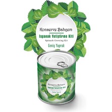 Senka Mey Ithalat® Konserve Bahçem Evde Konservede Kolay Ispanak Yetiştirme Kiti