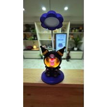 Famemus Accessory Kuromi Masa Üzeri Gece Lambası Siyah Renk Ürün BOYUT:28CM