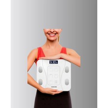 Senka Mey Ithalat® Bluetooth Akıllı Tartı – 8 Fonksiyonlu Dijital Baskül, 180 kg Kapasiteli