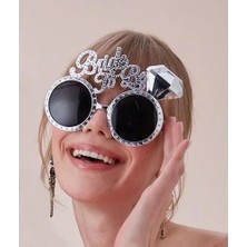 İlk El Grup Ieg™ Gümüş Renk Bride To Be Yazılı Gelin Gözlüğü 15X10 cm