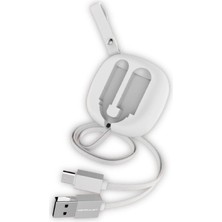 İlk El Grup Ieg™ Konfulon S79 Micro USB Kablo 20CM-1M 2A - Beyaz