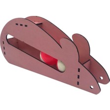 Senka Mey Ithalat® Fare Kedi Oyunu Ahşap 2 Toplu Kedi Oyuncağı Tahta Kedi Oyunu Tahta Fare ve Toplu Oyu