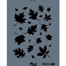 Senka Mey Ithalat® Rich New Seri N-460 Stencil 35X25 cm