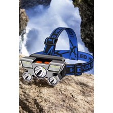 Senka Mey Ithalat® Ultra Güçlü LED Işık Şarjlı Kafa Lambası Balıkçı Lambası Kafa Feneri
