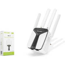 Nuveden Wifi Repeater - Router / Ap 450 Mbps - Siyah Beyaz LV-WR6403 DIE-RSTG34