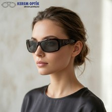 Kadın Polarize Kemik Güneş Gözlüğü CS043 C6
