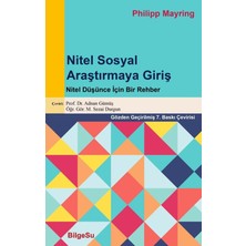 BilgeSu Yayıncılık Nitel Sosyal Araştırmaya Giriş