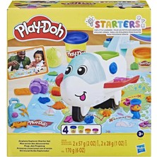 Senka Mey Ithalat® F8804 Play-Doh Starters Eğlenceli Uçak Oyun Seti +3 Yaş