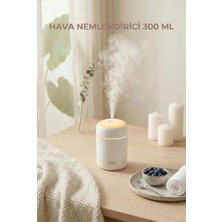 Mustran 300 ml LED Işıklı Hava Nemlendirici & Pratik Oda Kokusu Difüzörü (7 cm x 11 Cm)