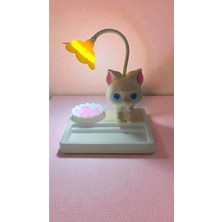 Famemus Accessory Sevimli Kedi Masa Üzeri Gece Lambası Hediyelik Ürün BOYUT:15*10CM