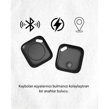 Senka Mey Ithalat® Gelişmiş Konum Takibi Sunan Kompakt Smart Tag | Bluetooth Bağlantısı ve Uzaktan Erişim