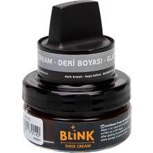 Blink Shoe Cream Koyu Kahverengi 50 ML Deri Boyası