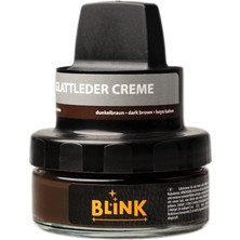 Blink Shoe Cream Koyu Kahverengi 50 ML Deri Boyası