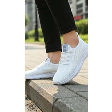 Fore Sport Günlük Bağcıklı Triko Fileli Erkek Spor Ayakkabı