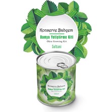 Senka Mey Ithalat® Konserve Bahçem Evde Konservede Sultani Bamya Yetiştirme Kiti