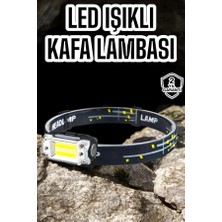 Senka Mey Ithalat® Kamp Feneri Balıkçı Feneri Başlıklı Suya Dayanıklı Kafa Lambası