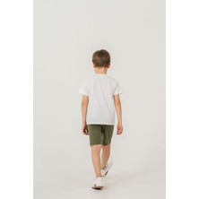U.S. Polo Assn. U.S Polo Assn Erkek Çocuk Yeşil Bermuda Takım US2473-C-V2