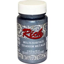 Senka Mey Ithalat® Rich Multi Surface Titanium 2578 Küllü Mavi Metalik 90 cc