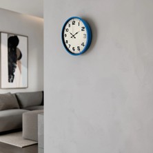 Senka Mey Ithalat® Sky Blue 36 cm Duvar Saati