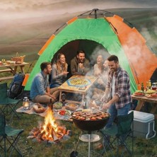 Senka Mey Ithalat® 6 Kişilik Otomatik Kurulum Kamp Çadırı – Outdoor Aile, Doğa, Suya Dayanıklı Hızlı Kur
