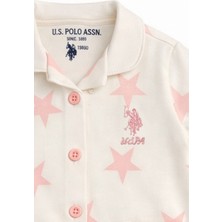 U.s Polo Assn. Kız Bebek Beyaz 2li Takım USB3050-C-V1