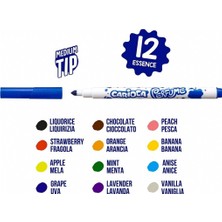 Senka Mey Ithalat® Kokulu Keçeli Boya Kalemi 12'li