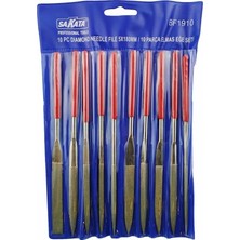 Senka Mey Ithalat® Sakata 19105 Elmas Eğe Takımı 10 Parça 5X180 mm