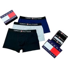 Tommy Erkek Boxer Set 3"lü