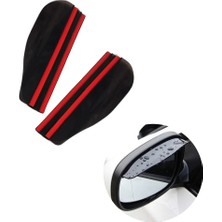 İlk El Grup Ieg™ Yan Dikiz Ayna Yağmur Koruyucu Siperlik Şemsiye Siyah