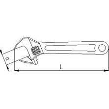 Senka Mey Ithalat® Izeltaş 0600 Kurbağacık Anahtar 15 ''
