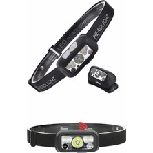 Senka Mey Ithalat® Ayarlanabilir Kafa Lambası Type-C Şarjlı Kompakt Kamp Lambası