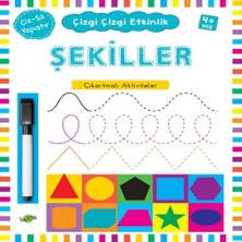 Senka Çizgi Çizgi Etkinlik - Şekiller (4+ Yaş)