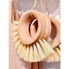 Cm Store Ahşap Sebze Meyve Yıkama Fırçası