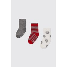 Panço Kız Bebek 3'lü Soket Çorap