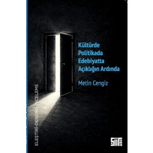 Şiirden Yayıncılık Kültürde Politikada Edebiyatta Açıklığın Ardında