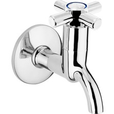 Pretify Kısa Musluk Tuvalet Bahçe Çeşme Balkon Lavabo Wc Musluğu  Kalite Pirinç Yıldız