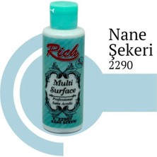 Senka Mey Ithalat® Rich Multi Surface 2290 Nane Şekeri Akrilik Boya 120 cc