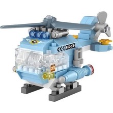 Senka Mey Ithalat® LZ8616 Loz Helikopter Blok Seti Mini Poşet -Vagon Life