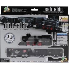 Senka Mey Ithalat® TL05 13 Parça Işikli Klasi̇k Tren- Şi̇m