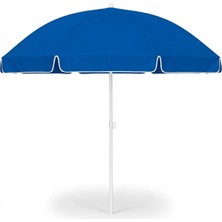 Mustran 180 cm Plaj Bahçe Balkon Kamp Şemsiyesi Taşınabilir Sivri Uçlu Çelik Gövdeli Güneş Şemsiyesi