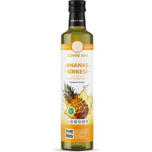 Zühre Ana Ananas Sirkesi Doğal Fermantasyon Pineapple Vinegar 500 ml