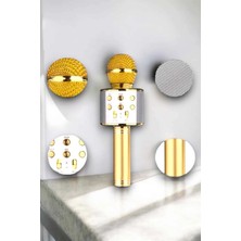 Senka Mey Ithalat® Taşınabilir Bluetooth Karaoke Mikrofon: Hafıza Kart Girişli, Etkileyici Performans