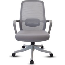 Atom Ofis Lavander Chef Gri Çalışma Koltuğu