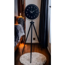 Senka Mey Ithalat® Sade Siyah Tripod Ayaklı Saat