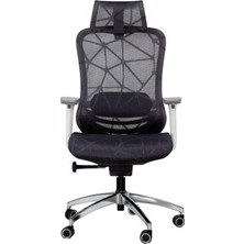 Atom Ofis Glory Whıte Yönetici Çalışma Koltuğu