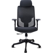 Atom Ofis Atlas Siyah Yönetici Çalışma Koltuğu