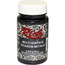 Senka Mey Ithalat® Rich Multi Surface Titanium 2544 Siyah Metalik 90 cc