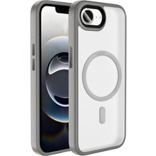 Techno Guru iPhone 17E Kılıf Şık Tasarımlı Wireless Şarj Özellikli Flet Magsafe Kapak