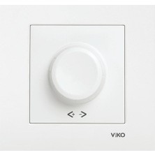Viko Karre/meridian 1-10V Dimmer Beyaz (Çerçevesiz) 90967X84 Viko