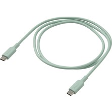 IKEA Sıttbrunn Açık Yeşil Usb-C - Usb-C Kablo